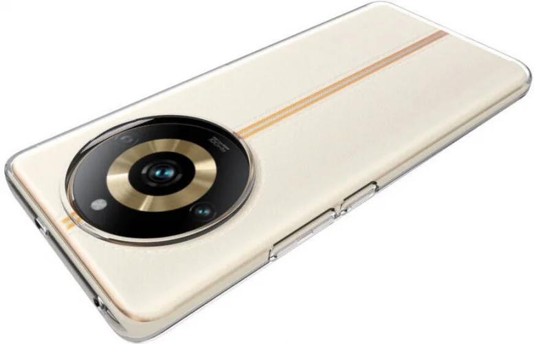 Realme 11 Pro Plus (+) Kılıf Kamera Lens Korumalı Esnek Süper Silikon 0.3mm - Şeffaf