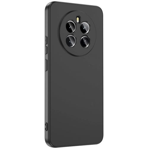 Realme 12 4G Kılıf İçi Kadife Mat Yüzey Mara Lansman Kapak - Kırmızı