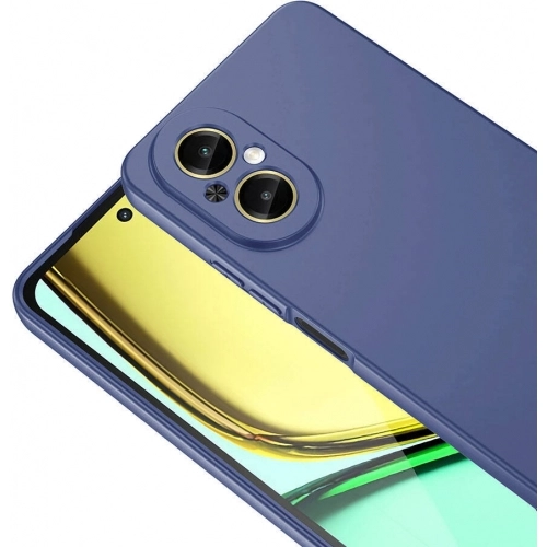 Realme 12 Lite Kılıf İçi Kadife Mat Yüzey Mara Lansman Kapak - Lila