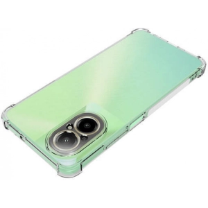 Realme 12 Lite Kılıf Silikon Köşe Korumalı Airbag Darbe Emici Kapak - Şeffaf