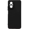 Realme 12 Lite Kılıf Silikon Mat Esnek Kamera Korumalı Biye Kapak - Siyah