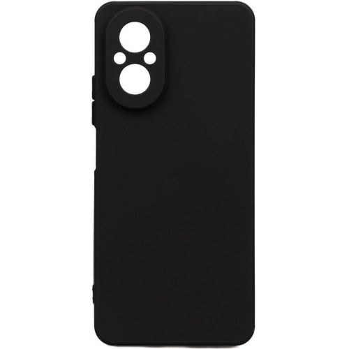 Realme 12 Lite Kılıf Silikon Mat Esnek Kamera Korumalı Biye Kapak - Siyah