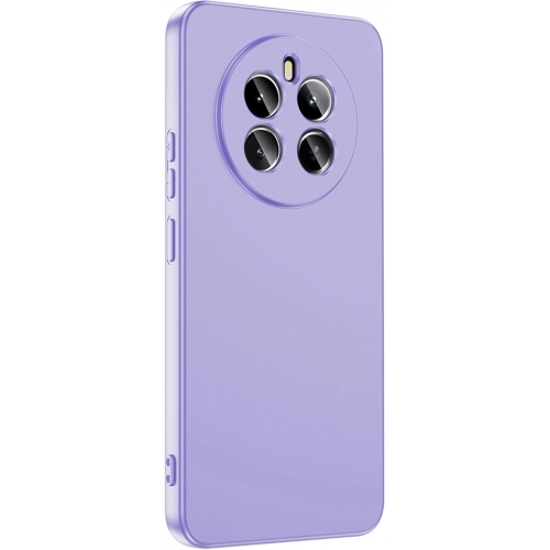 Realme 12 Plus Kılıf İçi Kadife Mat Yüzey Mara Lansman Kapak - Lacivert