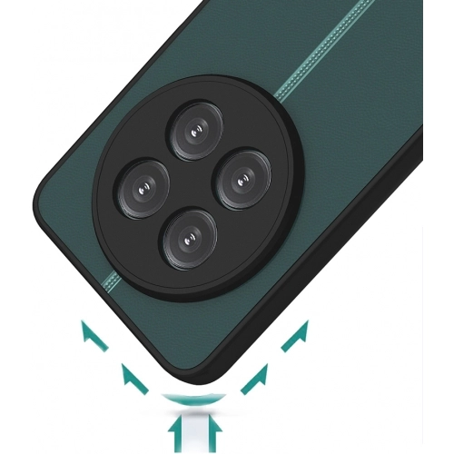 Realme 12 4G Kılıf Kamera Korumalı Arkası Şeffaf Mat Silikon Kapak - Siyah