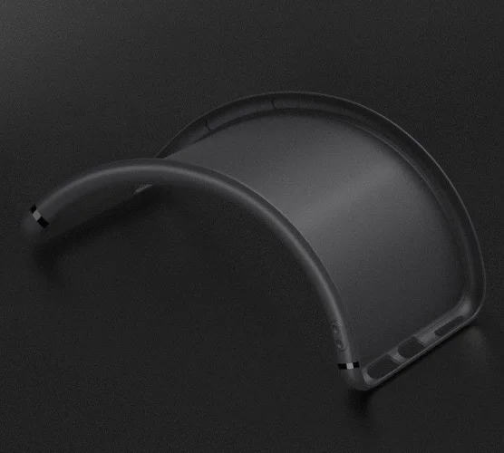 Realme 5 Pro Kılıf İnce Mat Esnek Silikon - Siyah