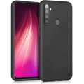Realme 6 Pro Kılıf İnce Soft Mat Renkli Esnek Silikon Kapak - Siyah