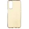 Realme 7 Kılıf İnce Soft Mat Renkli Esnek Silikon Kapak - Gold