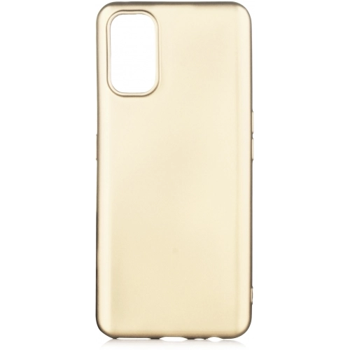 Realme 7 Pro Kılıf İnce Soft Mat Renkli Esnek Silikon Kapak - Gold