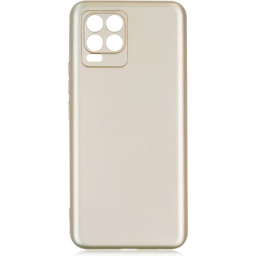 Realme 8 Pro Kılıf İnce Soft Mat Renkli Esnek Silikon Kapak - Gold