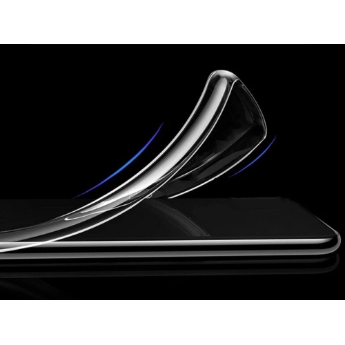 Realme 8 Pro Kılıf Kamera Korumalı Esnek Silikon Kapak - Şeffaf