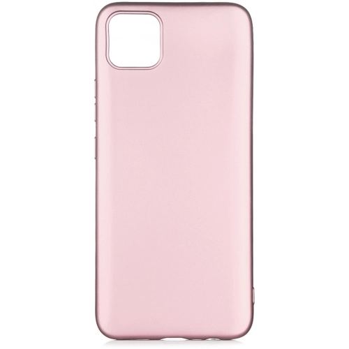 Realme C11 Kılıf İnce Soft Mat Renkli Esnek Silikon Kapak - Rose Gold