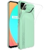 Realme C11 Kılıf Kamera Korumalı Esnek Silikon Kapak - Şeffaf
