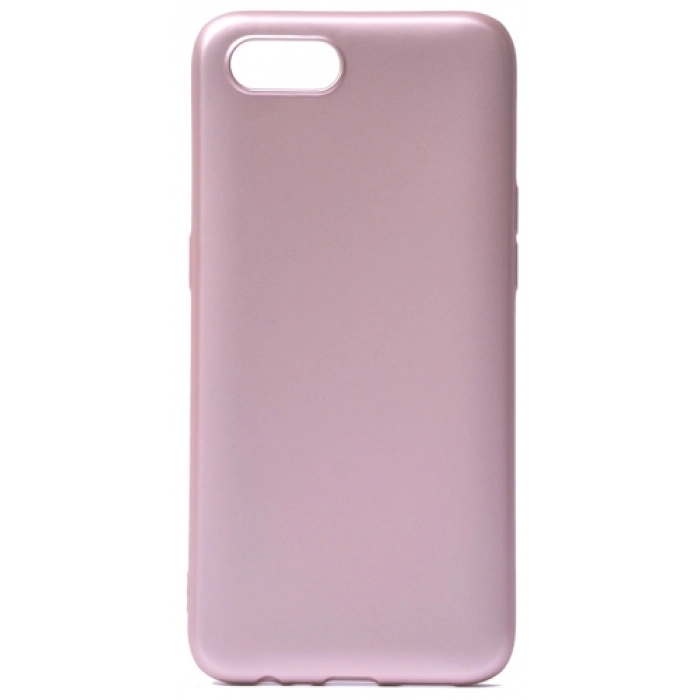 Realme C2 Kılıf İnce Soft Mat Renkli Esnek Silikon Kapak - Rose Gold