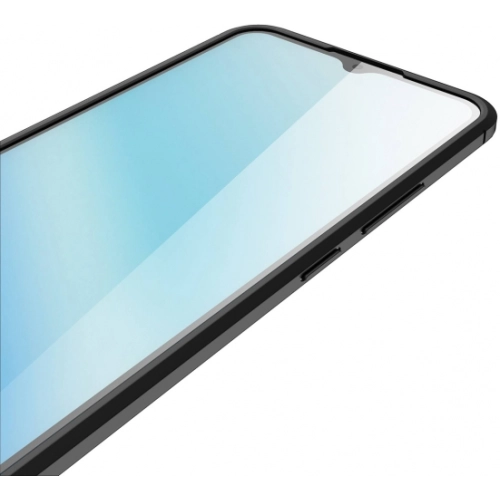 Realme C25 Kılıf Deri Görünümlü Lüks Parmak İzi Bırakmaz Niss Silikon Kapak - Lacivert