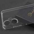 Realme C55 Kılıf Kamera Korumalı Esnek Silikon Kapak - Şeffaf