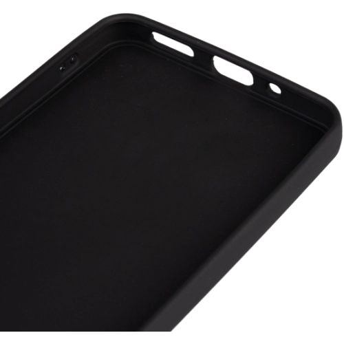 Realme C75 Kılıf Silikon Mat Esnek Kamera Korumalı Biye Kapak - Siyah