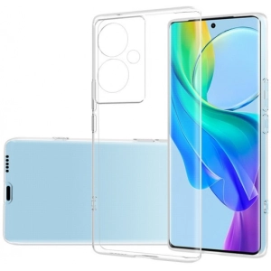 Realme Note 60 Kılıf Kamera Korumalı Esnek Silikon Kapak - Şeffaf