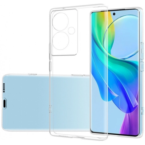 Realme Note 60 Kılıf Kamera Korumalı Esnek Silikon Kapak - Şeffaf