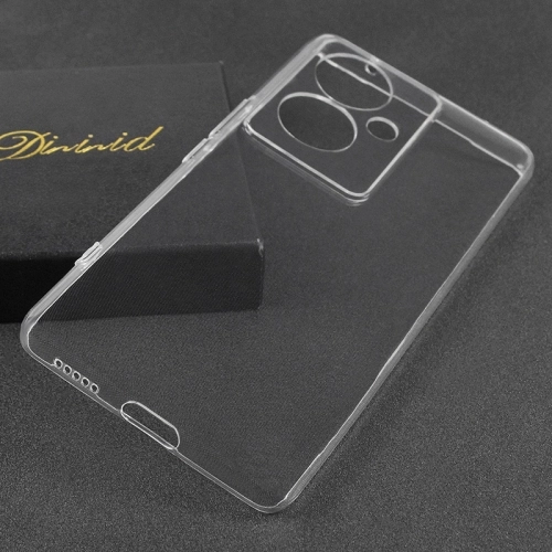 Realme Note 60 Kılıf Kamera Korumalı Esnek Silikon Kapak - Şeffaf