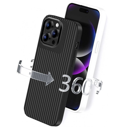 Recci Apple iPhone 15 Pro Max (6.7) Kılıf Aurora Serisi Magsafe Şarj Özellikli Kapak - Beyaz