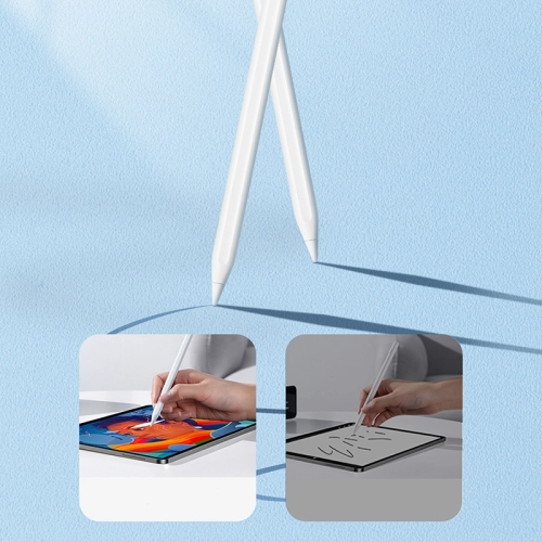 Recci RCS-S07 Dokunmatik Kalem Palm-Rejection Eğim Özellikli Çizim Kalemi - Beyaz