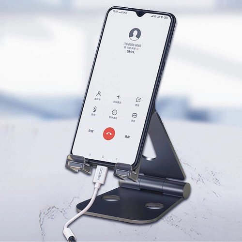 Recci RDS-A03 3.5mm to Type-C Audio Kablo - Beyaz