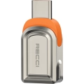 Recci RDS-A16C Ultra Hızlı Veri Aktarıcı Adaptör USB 3.0 to Type-C OTG - Gri