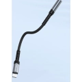 Recci RDS-A23 3.5mm to Lightning Audio Kablo - Gri