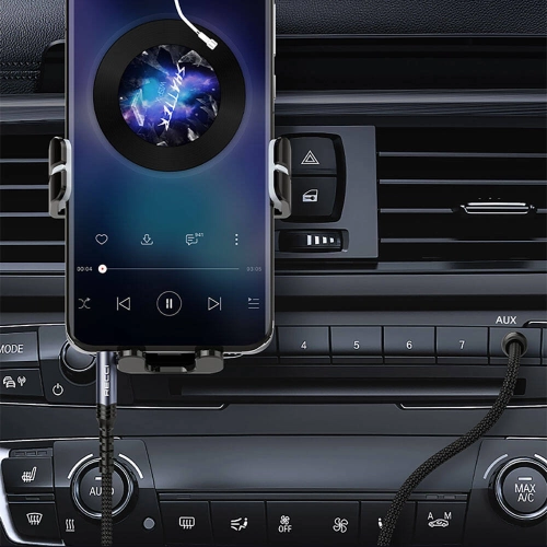 Recci RDS-A28 3.5mm to 3.5mm AUX Audio Kablo - Gri