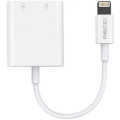 Recci RDS-A10 Lightning PD3.0 2in1 Şarj ve Ses Adaptörü - Beyaz