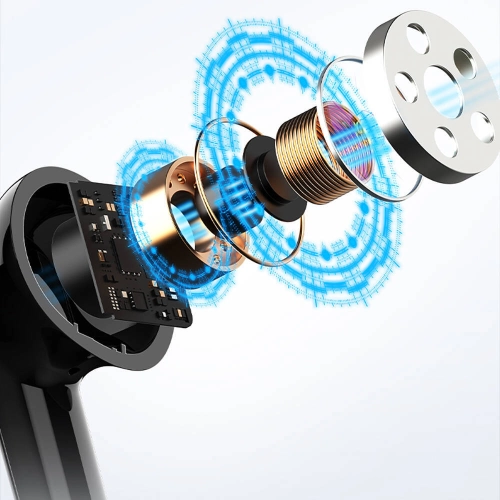 Recci REP-W53 Schumann TWS Wireless 5.3 Bluetooth Kulaklık - Gri