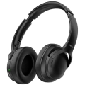 Recci REP-W59 Baron Serisi ANC Özellikli FM Destekli Ayarlanabilir Kulak Üstü Bluetooth Kulaklık - Siyah