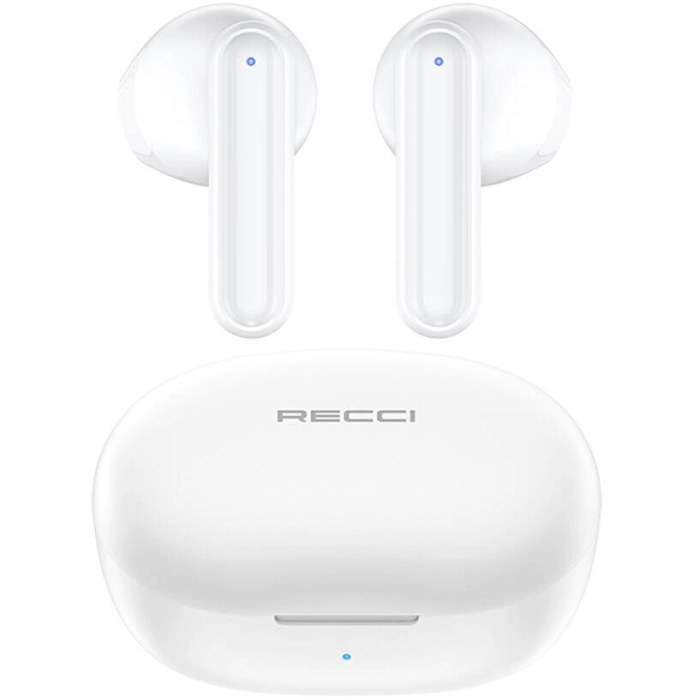 Recci REP-W78 Shell Serisi TWS Wireless 5.3 Bluetooth Kulaklık - Beyaz