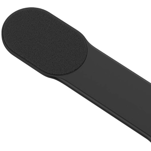 Recci RHO-C40 Magnetik Magsafe Uyumlu Bükülebilen Eğimli ve Düz Zemin Araç Telefon Tutucu - Siyah