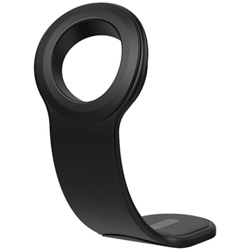 Recci RHO-C40 Magnetik Magsafe Uyumlu Bükülebilen Eğimli ve Düz Zemin Araç Telefon Tutucu - Siyah