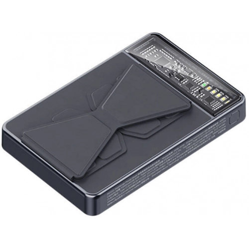 Recci RPB-W19 Standlı Magsafe Şarj Özellikli Powerbank 10.000mAh - Beyaz