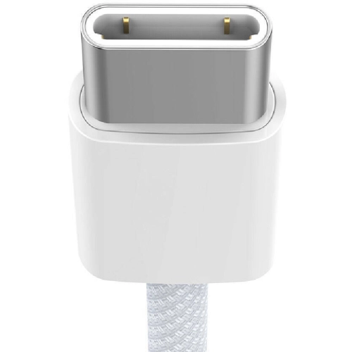 Recci RS13CC Nature Serisi 60W Hızlı Şarj Özellikli Type-C To Type-C PD Kablo 1.2M - Beyaz