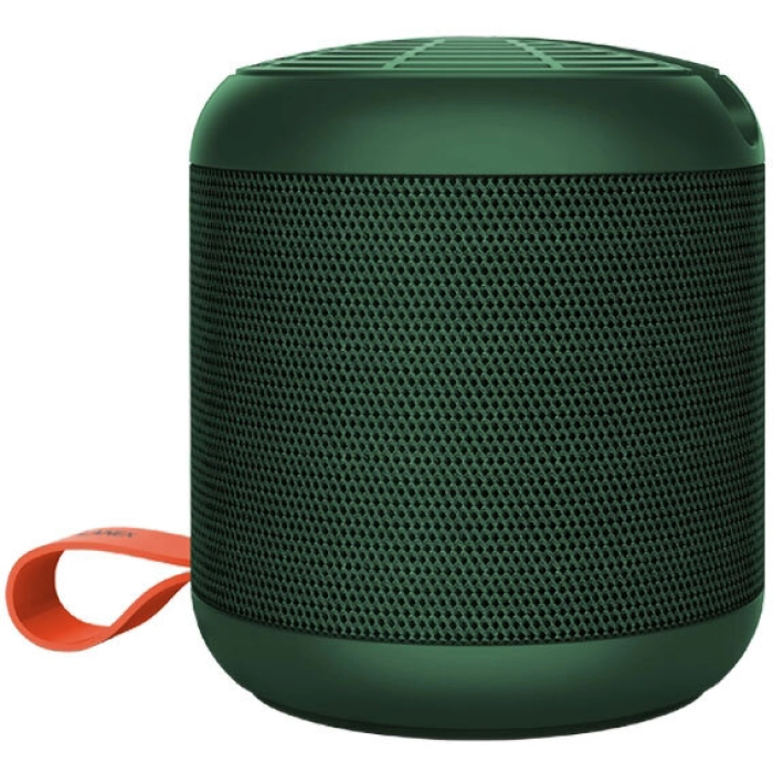 Recci RSK-W09 Mozart Serisi Hi-Fi Askılı Telefon Tutuculu Wireless Bluetooth 5.0 Speaker Hoparlör 1200mAh - Koyu Yeşil