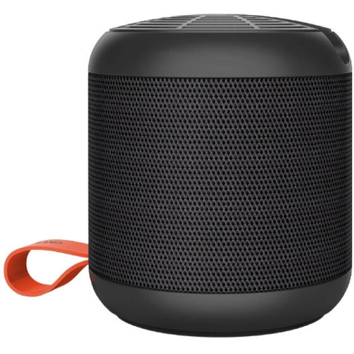 Recci RSK-W09 Mozart Serisi Hi-Fi Askılı Telefon Tutuculu Wireless Bluetooth 5.0 Speaker Hoparlör 1200mAh - Siyah