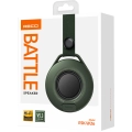 Recci RSK-W26 Battle Serisi Hi-Fi Askılı Wireless Bluetooth 5.3 Speaker Hoparlör 600mAh - Koyu Yeşil