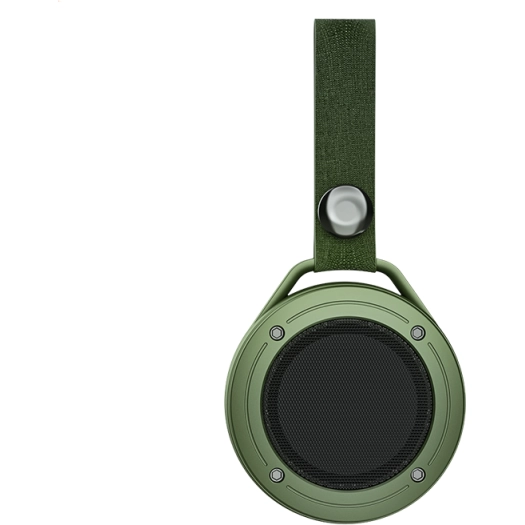 Recci RSK-W26 Battle Serisi Hi-Fi Askılı Wireless Bluetooth 5.3 Speaker Hoparlör 600mAh - Koyu Yeşil