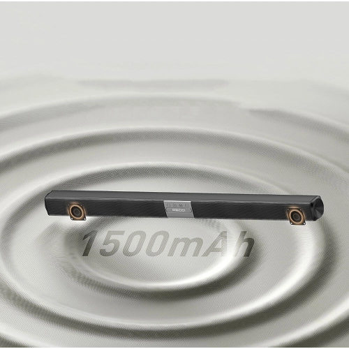 Recci RSK-W32 Bach Serisi Hi-Fi Akıllı Wireless Bluetooth 5.3 Speaker Hoparlör 10W 1500mAh - Siyah