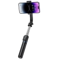 ​Recci RSS-W03 Bluetooth 5.0 Uzaktan Kumandalı Çok Fonksiyonlu Selfie Çubuğu - Siyah