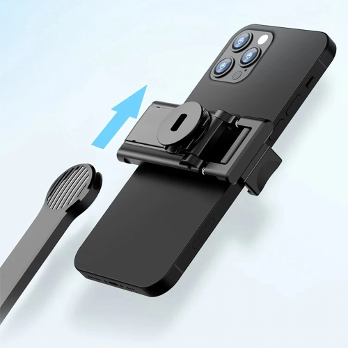 ​Recci RSS-W03 Bluetooth 5.0 Uzaktan Kumandalı Çok Fonksiyonlu Selfie Çubuğu - Siyah