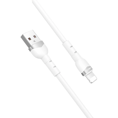 Recci RTC-N35L Hızlı Şarj Özellikli 100cm Lightning to USB-A Kablo - Beyaz