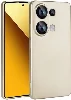 Redmi Note 13 Pro 4G Kılıf İnce Mat Esnek Silikon - Gold