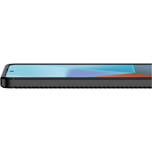 Redmi Note 13 Pro 4G Kılıf Silikon Parmak İzi Bırakmayan Karbon Soft Negro Kapak - Lacivert