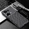 Redmi Note 13 Pro 4G Kılıf Karbon Serisi Mat Fiber Silikon Negro Kapak - Lacivert