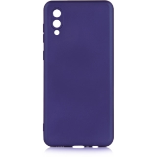 Samsung Galaxy A02 Kılıf İnce Soft Mat Renkli Esnek Silikon Kapak - Lacivert