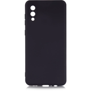Samsung Galaxy A02 Kılıf İnce Soft Mat Renkli Esnek Silikon Kapak - Siyah